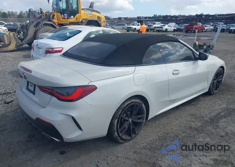 2022 BMW M440I xDrive z USA, uszkodzony, nr VIN WBA63AT07NCK16398